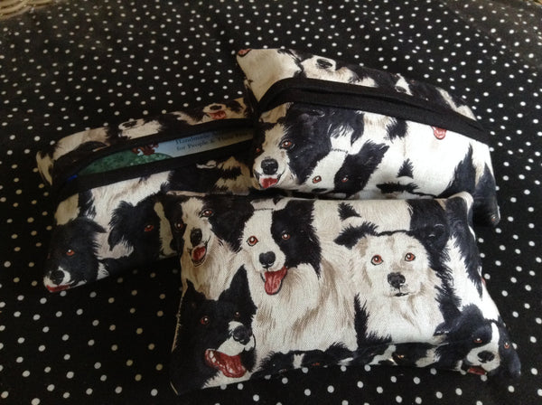Tissue Cozy Made From Border Collies Fabric