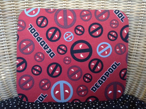 Fabric Computer Mousepad Made With Deadpool Fabric