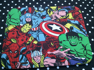 Fabric Computer Mousepad Made With Avengers Fabric Thor Spiderman Ironman Hulk Captain America