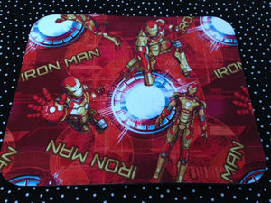 Fabric Computer Mousepad Made With Ironman Fabric Tony Stark